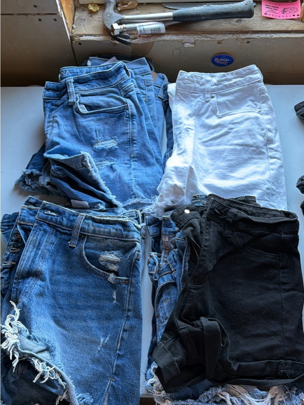 Mixed Men’s Jeans Bundle - Blue, White, Black